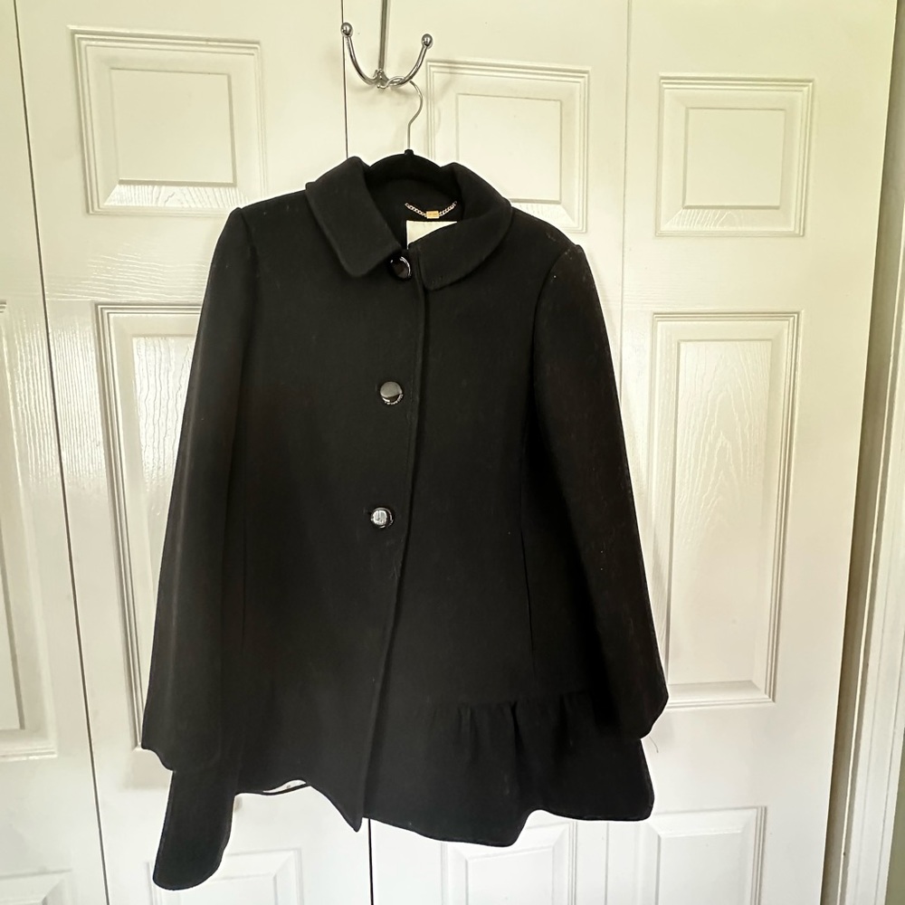 Black Structured Cape
